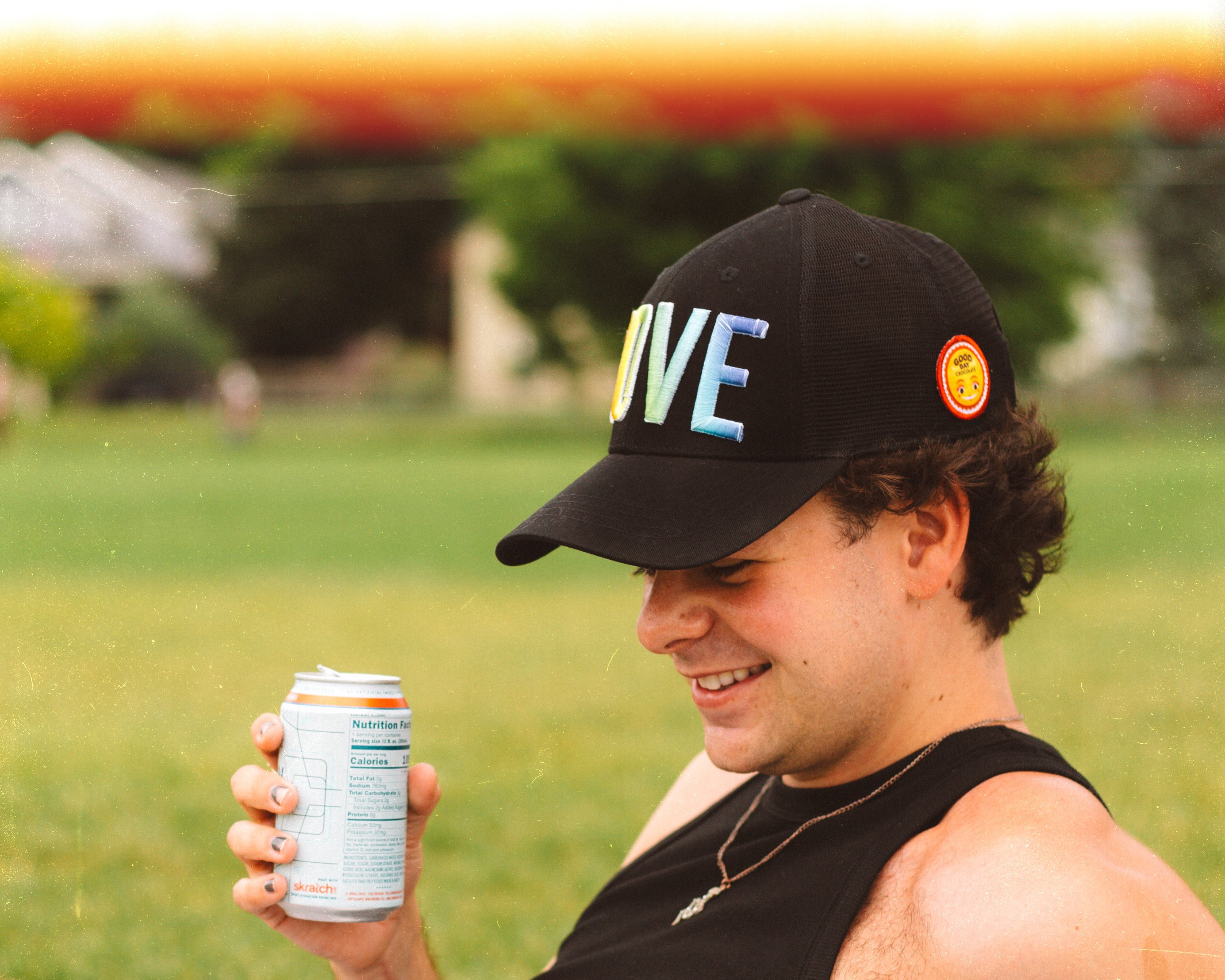 Custom 6 Panel Trucker Hat For Good Day Chocolate Anthem